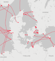 Russisch spionageschip ook boven datakabel in Noordzee actief